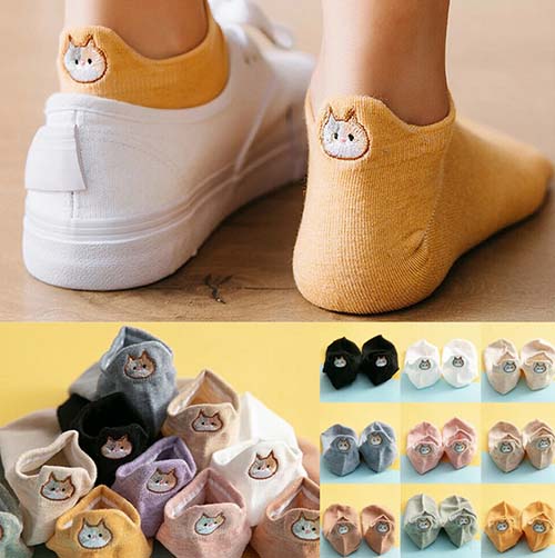 cute cat socks