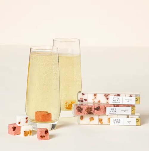 bridal shower game prizes - mimosa sugar cubes