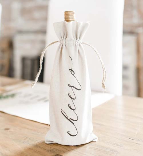 bridal shower game prizes - wine bags