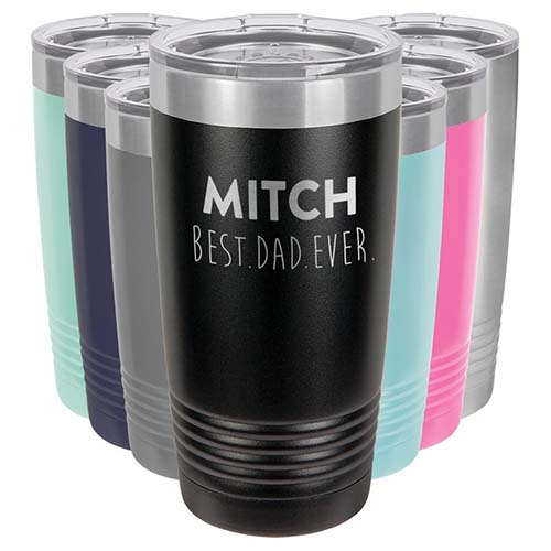 stocking stuffer ideas for men - best dad ever tumbler