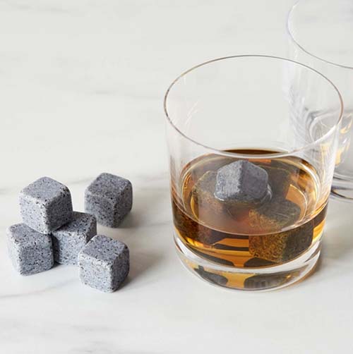 stocking stuffer ideas for men - marble chilling cubes