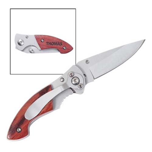 stocking stuffer ideas for men - personalized pocket knife