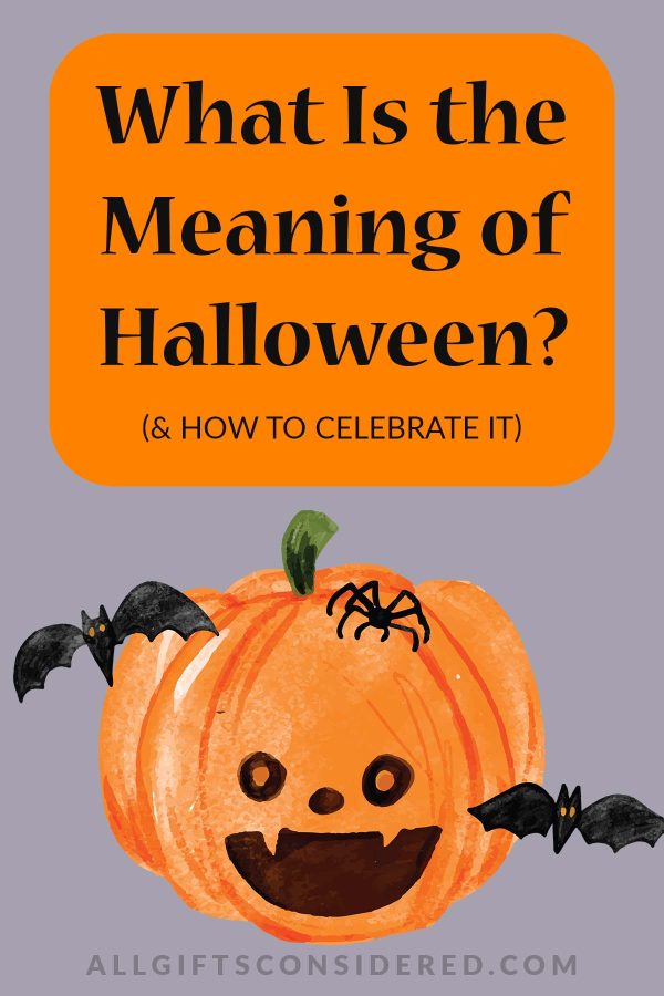 the history of halloween - Pin it image