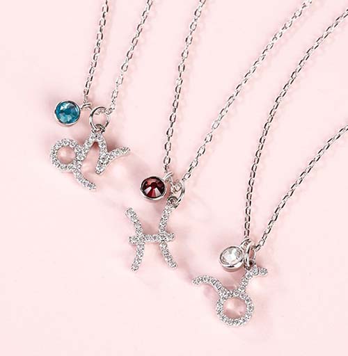sweet 16 ideas: birthstone necklace