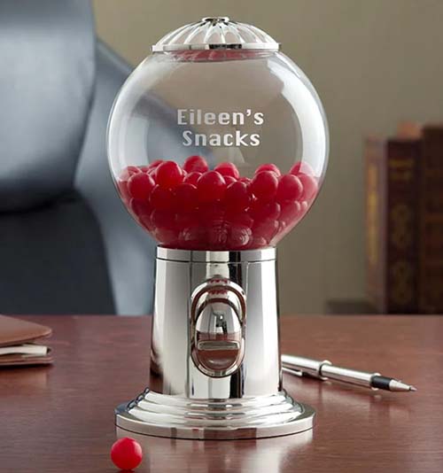 thank you gifts - personalized candy dispenser
