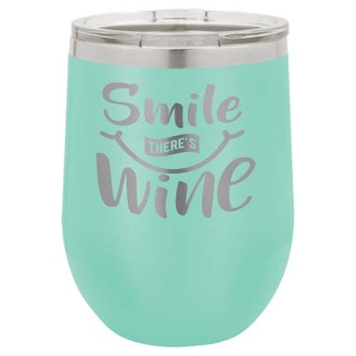 stocking stuffer ideas for women - personalized wine tumbler