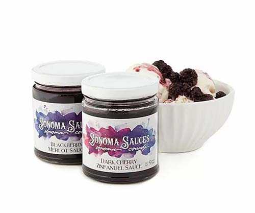 stocking stuffer ideas for women - wine infused dessert sauce