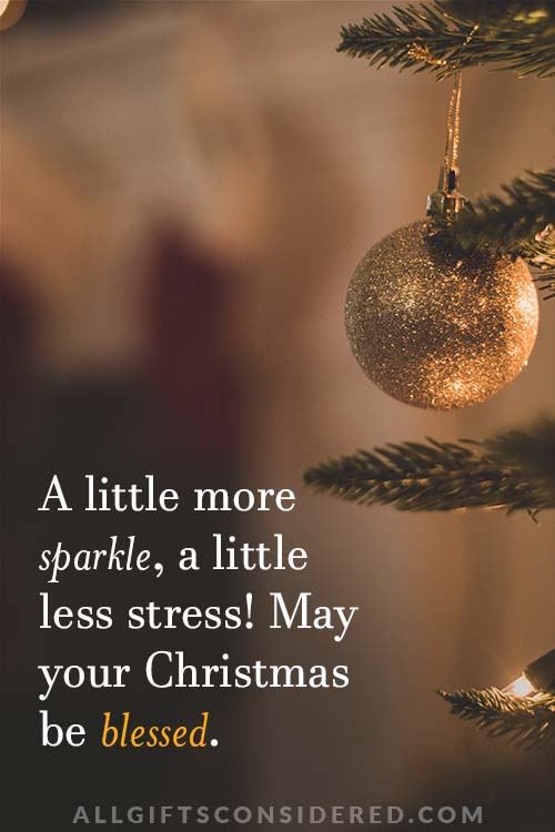 A little more sparkle - kind Christmas quotes