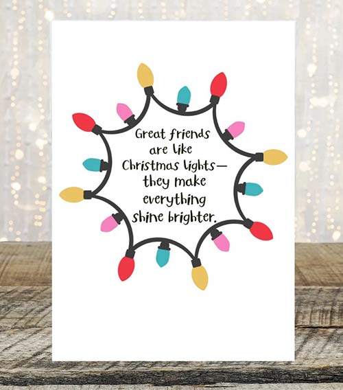 Great Friends Holiday Cards
