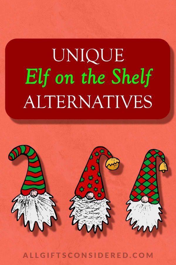 Best Elf on the Shelf Alternatives - pin it image