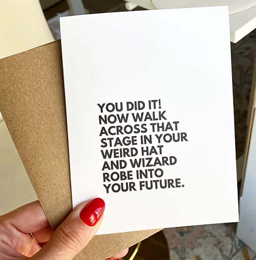 funny graduation cards