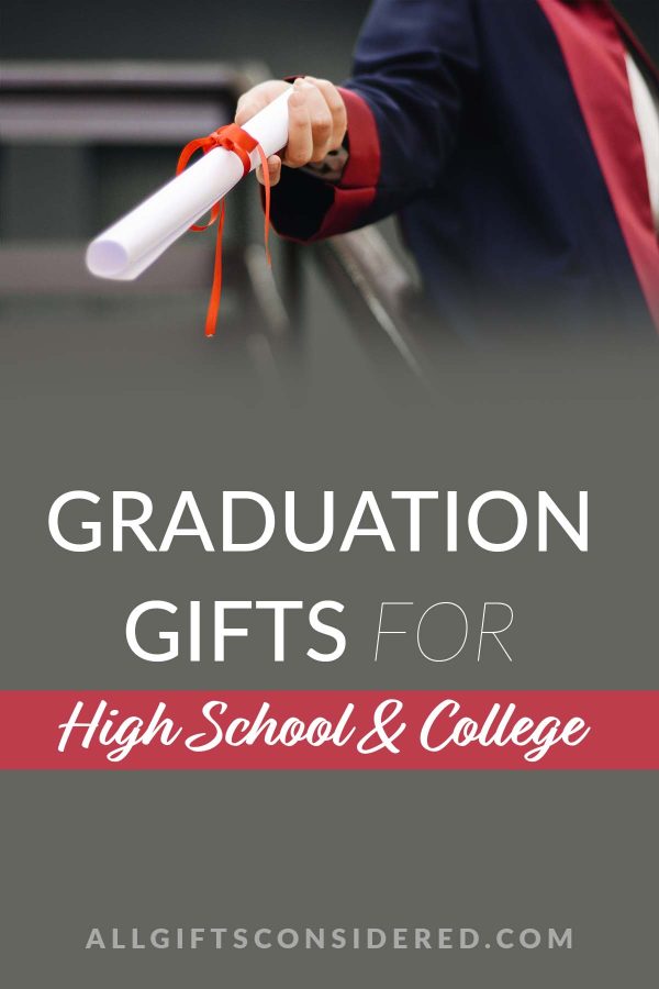 graduation gifts - pin it image