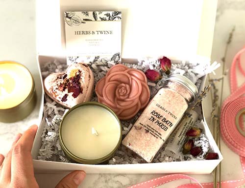 personalized relaxation spa gift box