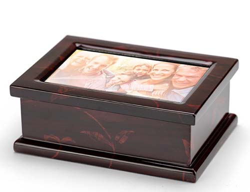 photo frame music jewelry box