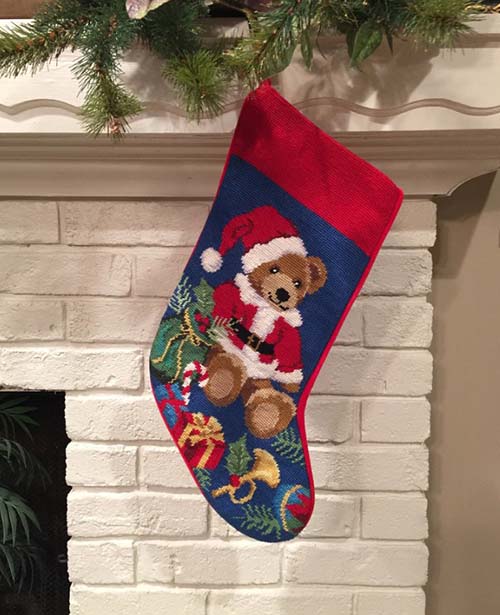 old fashioned christmas stocking