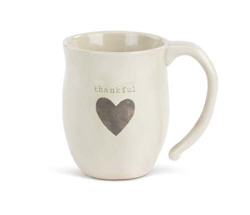 Thanksgiving Gifts - thanksful heart mug