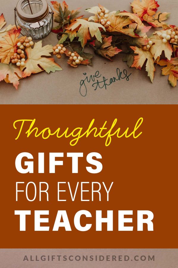 thanksgiving gifts for teachers - Pin It Image