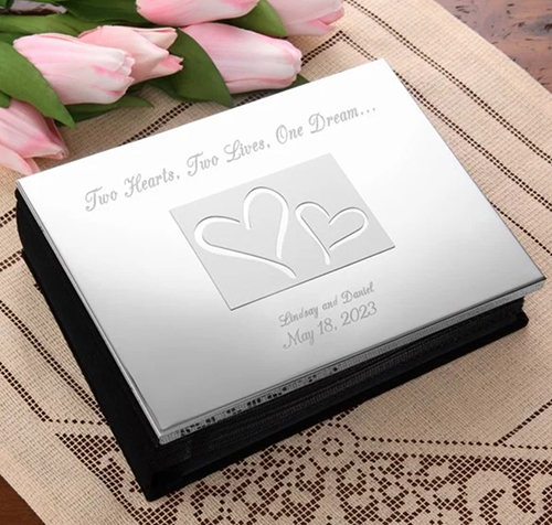 Personalized Silver Photo Album