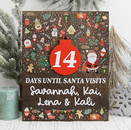 Countdown to Christmas Calendar