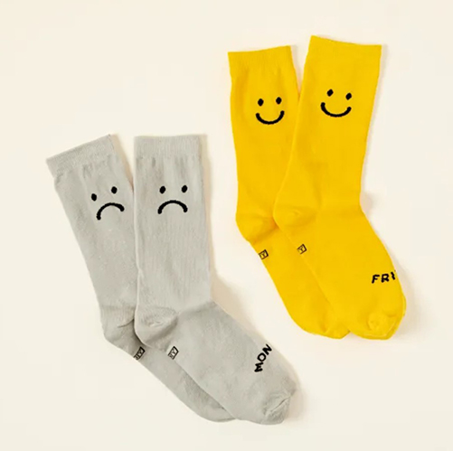 monday and friday socks
