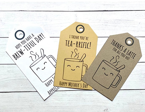 gifts for coffee lovers - Printable Coffee Gift Tag