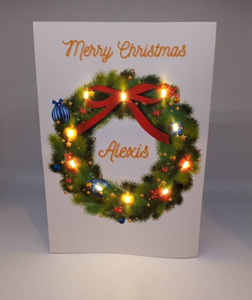 LED Christmas Cards