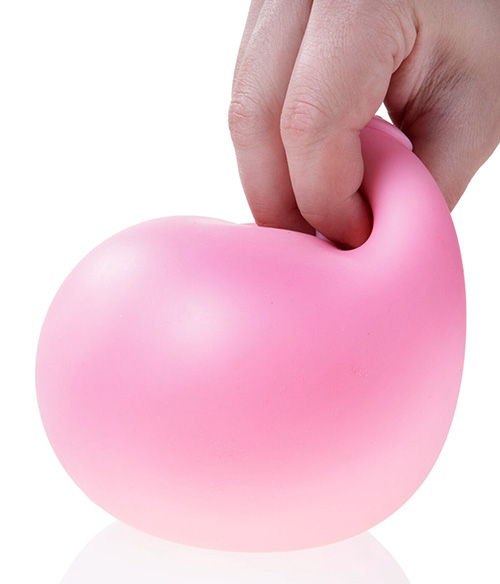 bubble gum stress ball