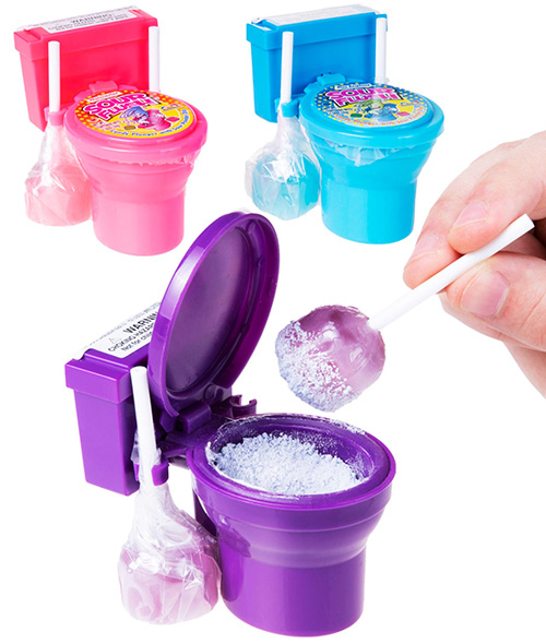 stocking stuffer ideas for girls - sour flush candy
