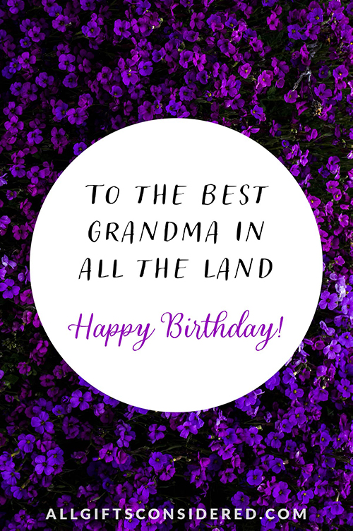 to the best grandma