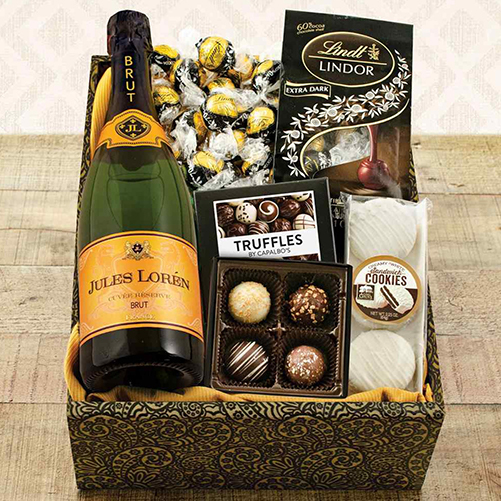 Champagne & Truffles Gift Box