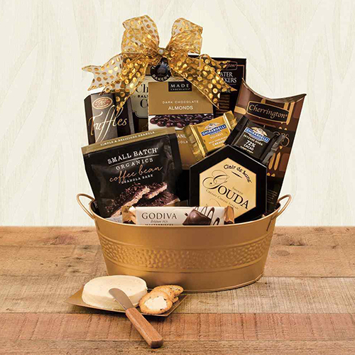 60th anniversary gifts - Romantic Chocolate Gift Basket