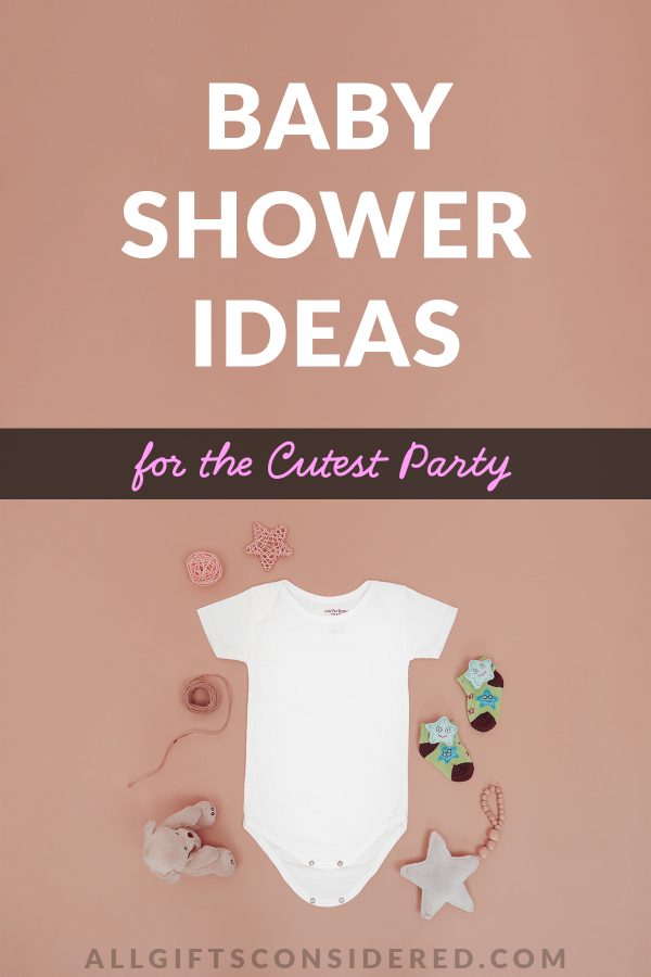 Baby shower ideas - pin it image