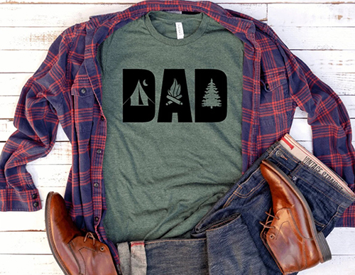 camping gifts - Camping Dad Shirt