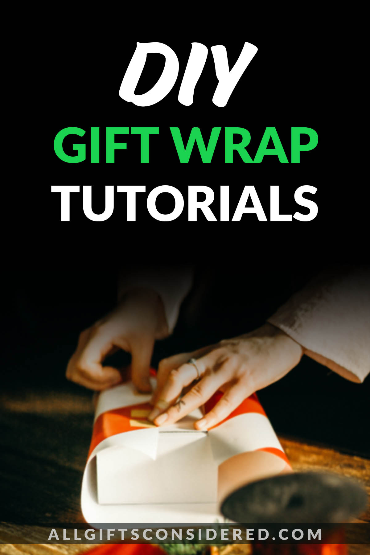diy gift wrap tutorials - feature image