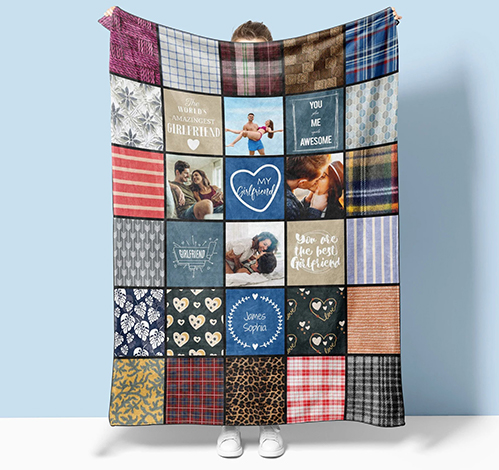 Personalized Photo Blanket