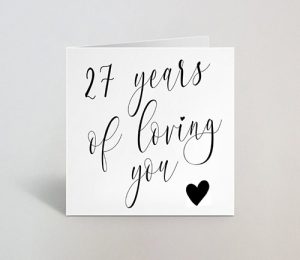 27th Anniversary Gifts: Best Ideas (traditional & Modern) » All Gifts 