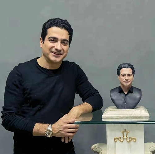 Personalized 3D Bust - 27th Anniversary Gifts