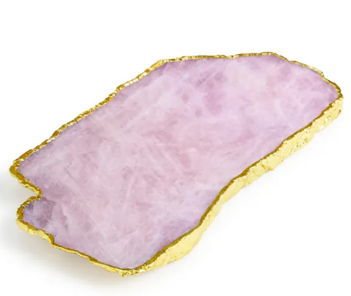 Amethyst & Gold Cheese Board