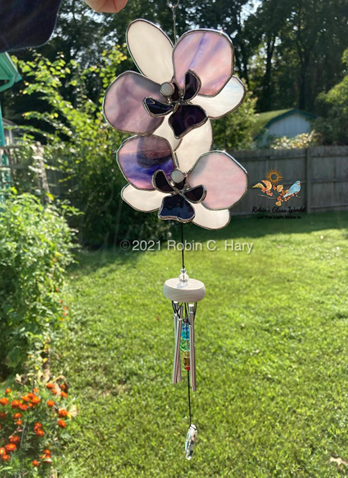 Orchid Wind Chime