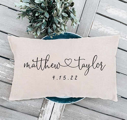 Personalized Throw Pillow