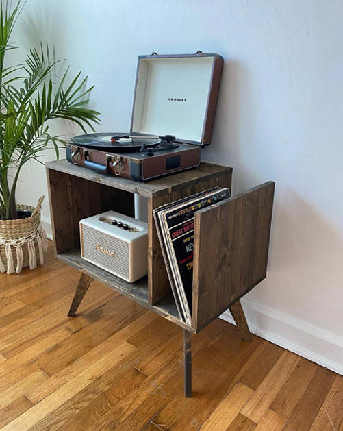 Record Player Table - 29th anniversary gifts