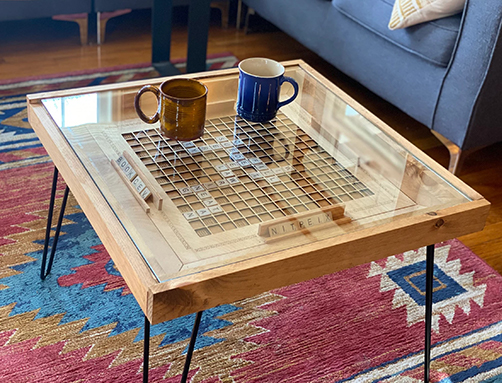 Scrabble Coffee Table