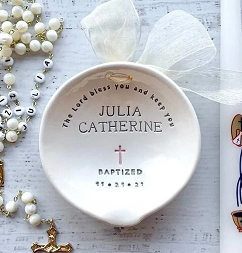 Personalized Jewelry Dish