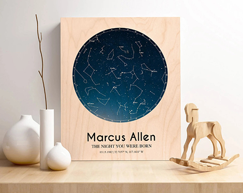 Personalized Star Map