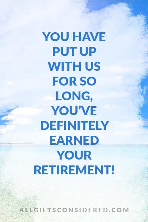 Funny Retirement Messages for Boss