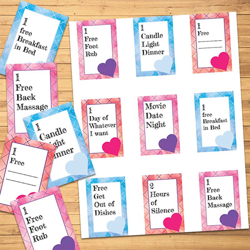Printable Valentine's Day Coupons