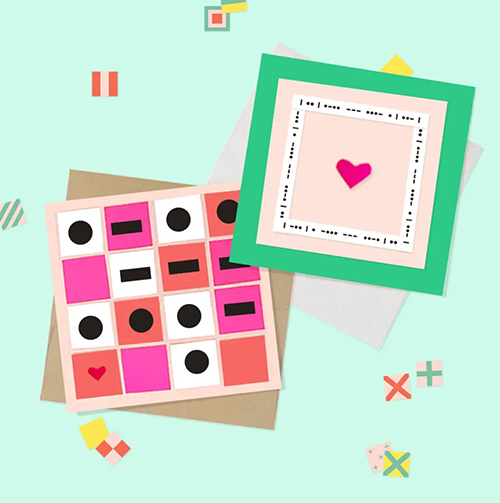 Top-Secret Morse Code Valentine's Day Cards