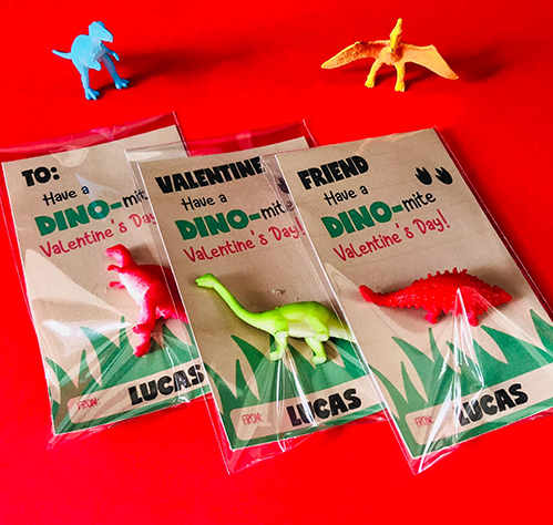 Dino-Mite Cards - valentines day ideas for school