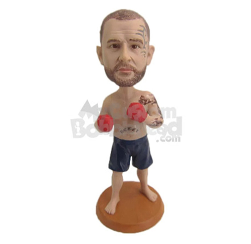 Custom Boxer Bobblehead