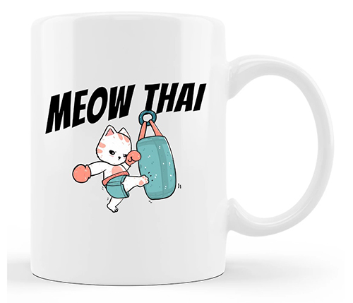 Cute Muay Thai Mug